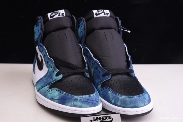 MaikeSneakers Air Jordan 1 High OG Tie-Dye CD0461-100 0702